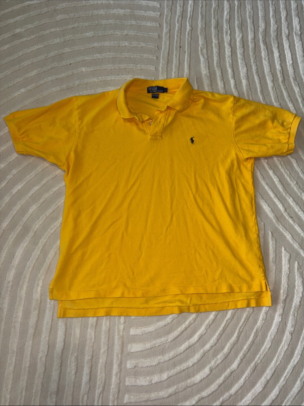 Polo by Ralph Lauren Yellow Short-Sleeve Classic Polo